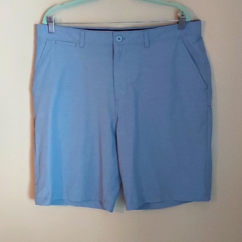 Mens Johnnie O Blue And White Shorts NWOT Size 38